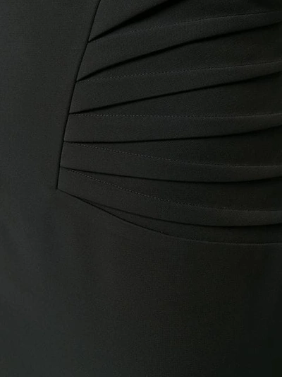 Shop Cavalli Class Fitted Midi Skirt In Black