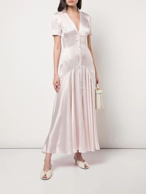 alexis athene polka dot dress