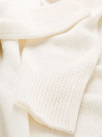 Shop Jil Sander High-neck Knitted Jumper In White