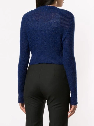 Shop Alice Mccall The Sign Cardigan In Blue