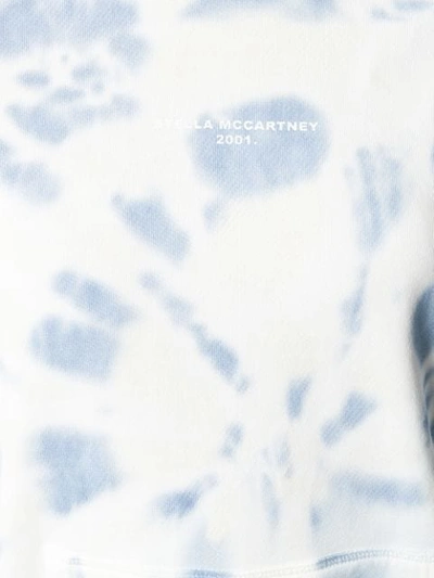 STELLA MCCARTNEY TIE-DYE HOODIE - 白色