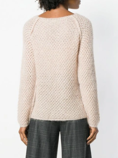 Shop Phisique Du Role Textured Sweater In Neutrals