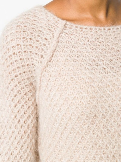 Shop Phisique Du Role Textured Sweater In Neutrals