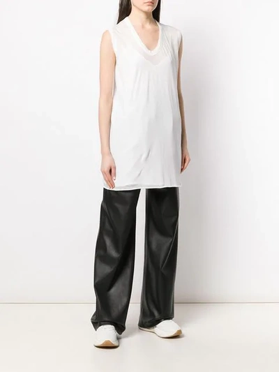 Shop Rick Owens Langes Top In White