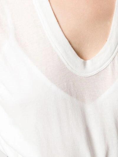 Shop Rick Owens Langes Top In White