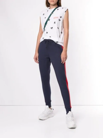 Shop Etre Cecile All-over Dogs Tank Top In White