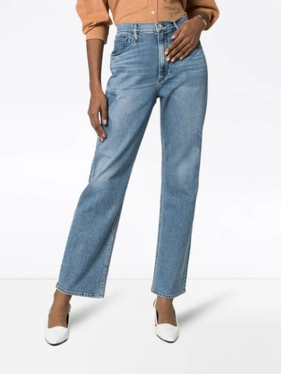 Shop 3x1 Addie Loose Fit Jeans In Blue