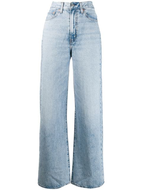 levi wide leg jeans womens