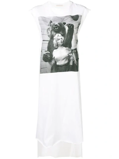 Shop Christopher Kane Marilyn Jersey Dress In White