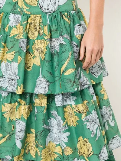 Shop Alexis Delora Skirt In Green