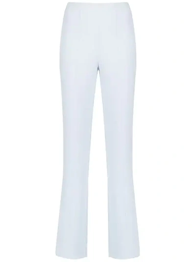 Shop Alcaçuz Camila Tailored Pants In Blue