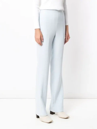 Shop Alcaçuz Camila Tailored Pants In Blue