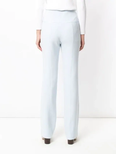 Shop Alcaçuz Camila Tailored Pants In Blue