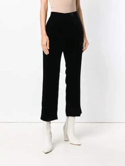 Shop Ports 1961 Cropped Trousers In Black