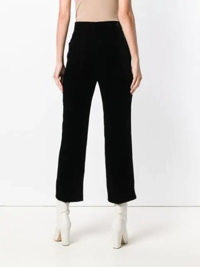 Shop Ports 1961 Cropped Trousers In Black