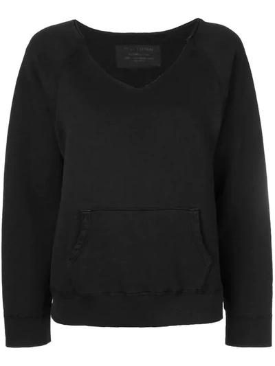 Shop Nili Lotan V-neck Sweater In Black