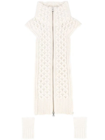 Veronica Beard Dickey And Cuffs Set In White