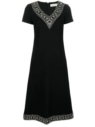 Shop Goat Glam Embellished Neckline Dress - Black