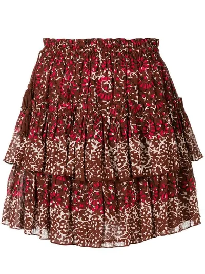 Shop Ulla Johnson Asha Skirt - Red