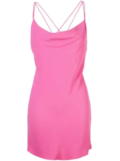 Shop Jay Godfrey Devon Mini Dress In Pink