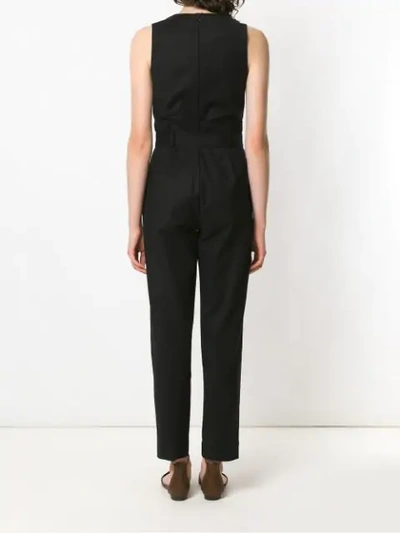 Shop Andrea Marques Tapered Jumpsuit In Black