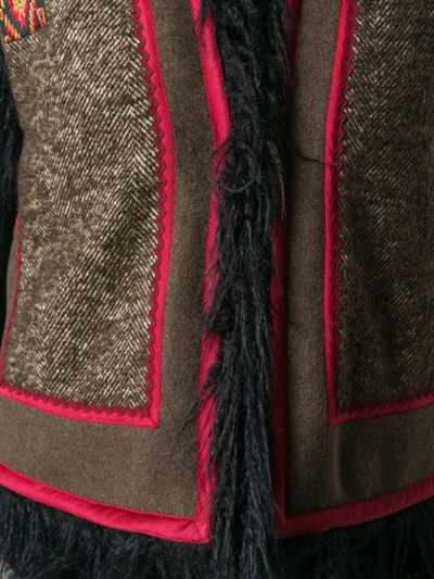 Shop Etro Bohemian Vest - Brown