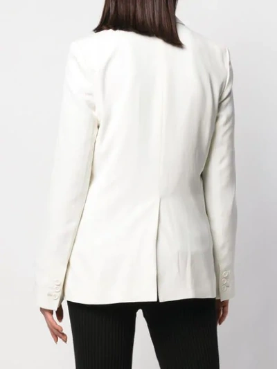 Shop Stella Mccartney Tailored Blazer In 9503 White
