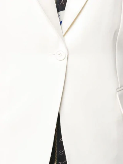 Shop Stella Mccartney Tailored Blazer In 9503 White