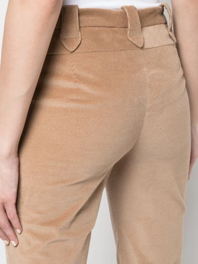 ALTUZARRA 喇叭裤 - 棕色
