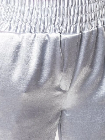 Shop Cinq À Sept Kylie Trousers In Silver
