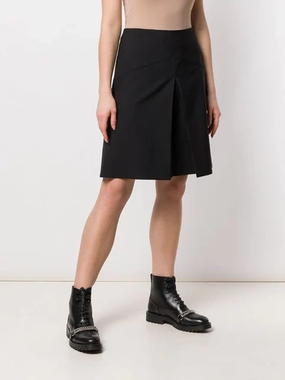 Shop Givenchy A-line Skort In Black