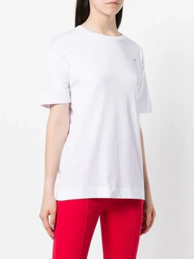 Shop Alyx Rear Graphic Print Tshirt In White