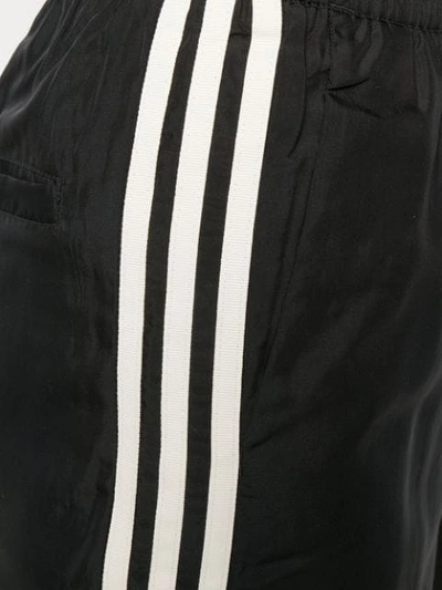 Shop Adidas Originals Adidas Cropped Track Trousers - Black