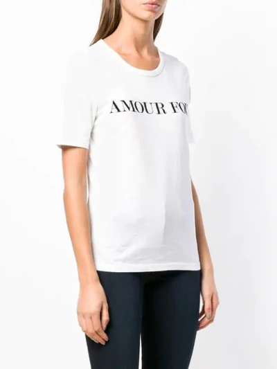 Shop Frame Amour Fou T In Blanc