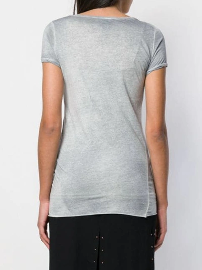 Shop Avant Toi Basic T In Grey