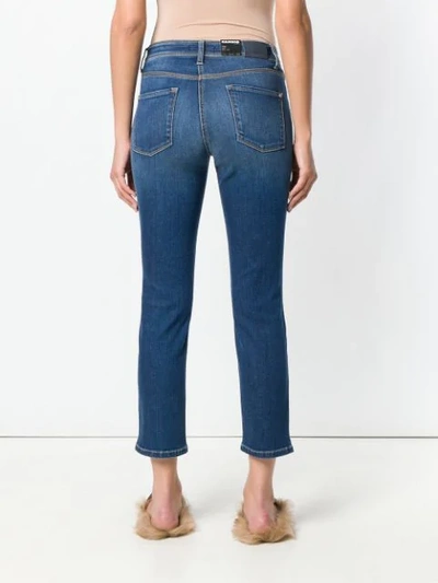 Shop Cambio Cropped Jeans - Blue