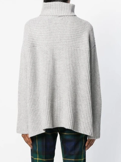 Shop Le Kasha Lisbon Sweater In Grey