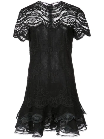 Shop Jonathan Simkhai Lace Party Dress In Black