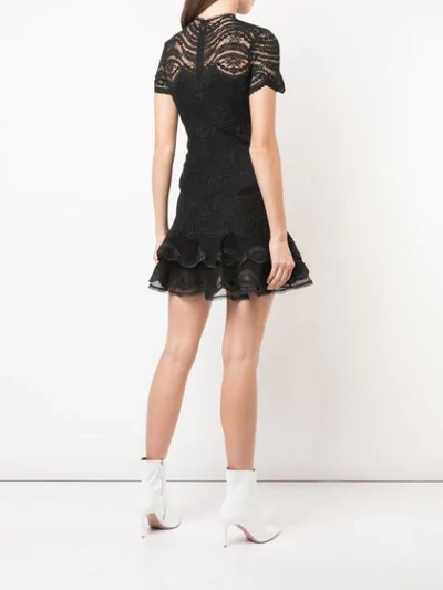 Shop Jonathan Simkhai Lace Party Dress In Black