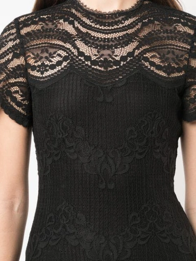 Shop Jonathan Simkhai Lace Party Dress In Black