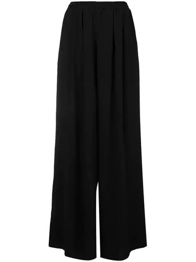Shop Alchemy Palazzo Trousers In Black