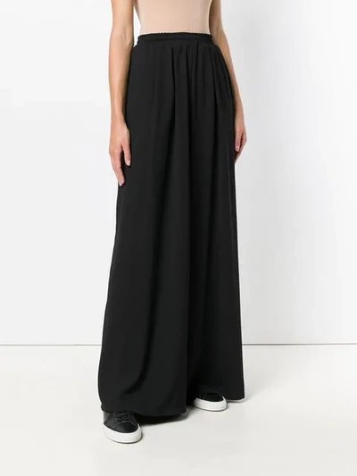 Shop Alchemy Palazzo Trousers In Black