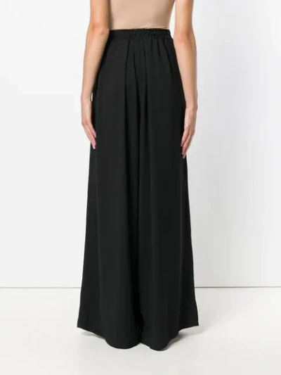 Shop Alchemy Palazzo Trousers In Black