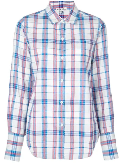 Shop Alex Mill Plaid Shirt - Blue