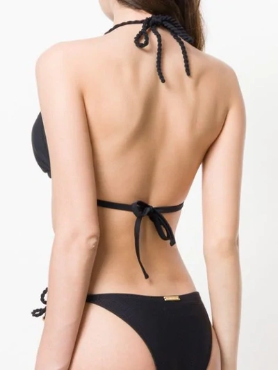 Shop Heidi Klein Halterneck Bikini Top In Black