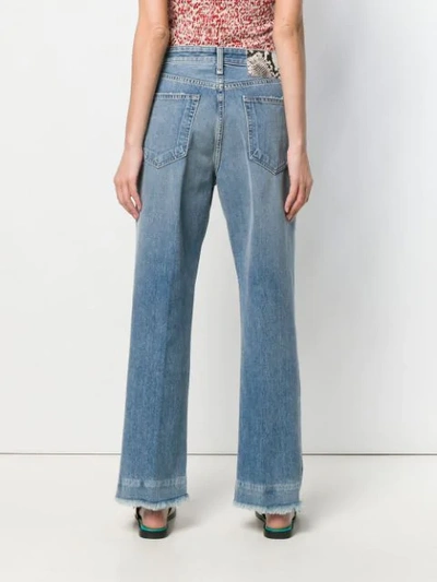 RAG & BONE WIDE-LEG JEANS - 蓝色