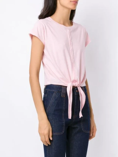 Shop Andrea Bogosian Plain T-shirt In Pink