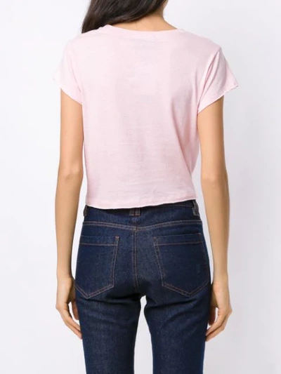 Shop Andrea Bogosian Plain T-shirt In Pink