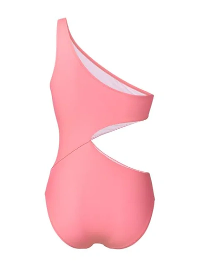 Shop Alberta Ferretti 'monday' Swimsuit In Pink