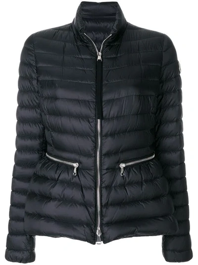 Shop Moncler Agate Padded Jacket In Blue